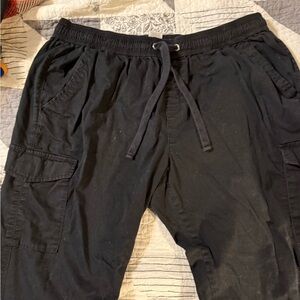 Time and Tru Women's Black Cargo Jeans